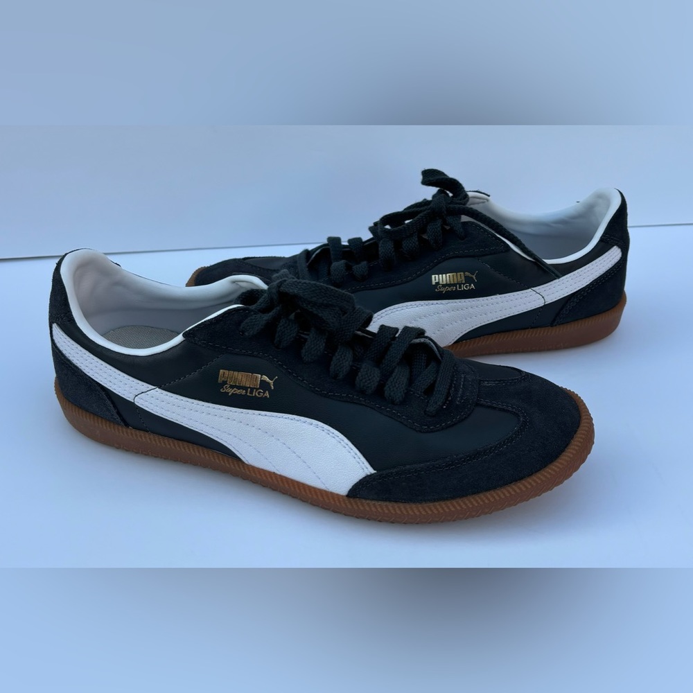 Puma Super Liga OG Retro Leather Men Sneakers Shoes